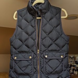 J.Crew quilted vest